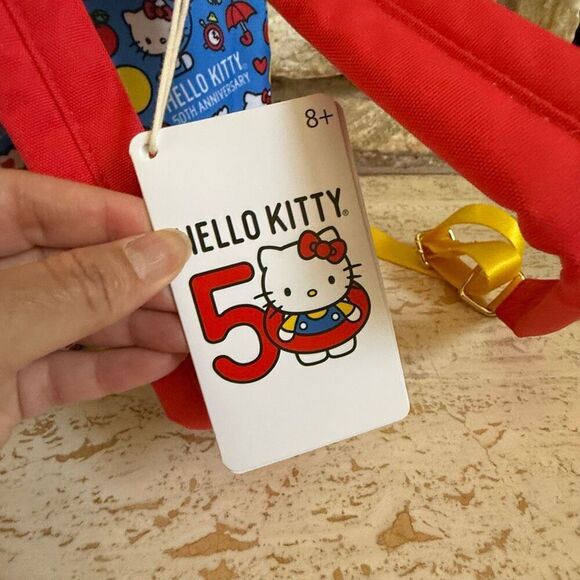 NWT Hello Kitty x Loungefly 50th Anniversary Classic Mini Backpack main image 8